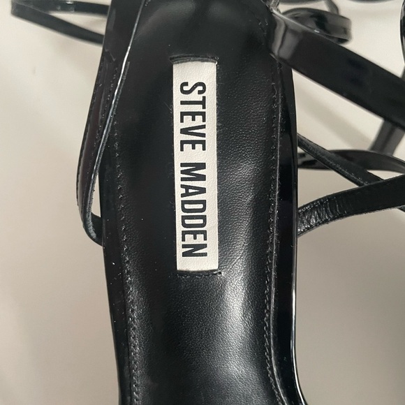NEW! Steve Madden Passionate Black Patent - Picture 8 of 11